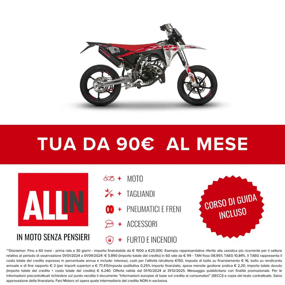 Fantic 50M PERFORMANCE Bianco - 2