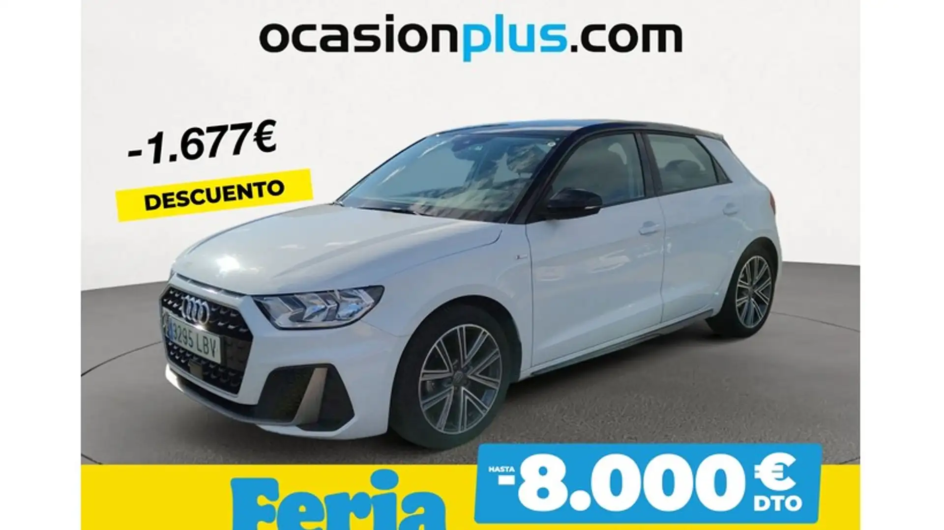 Audi A1 Sportback 30 TFSI S line Blanco - 1