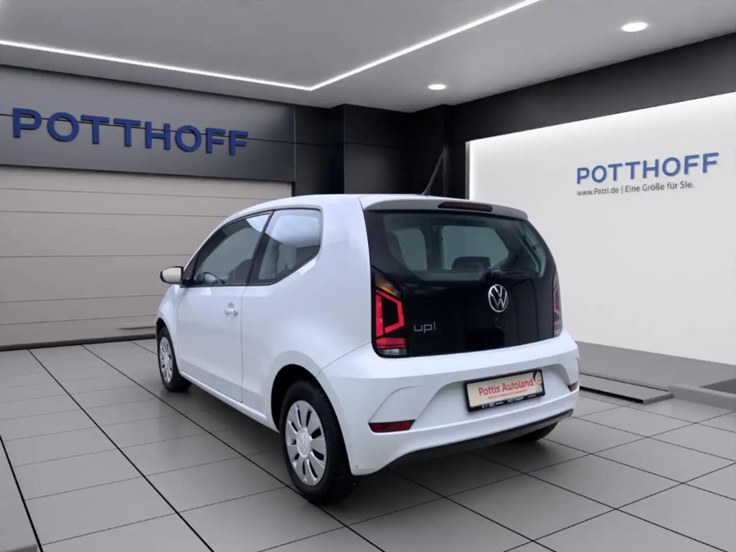 Volkswagen up! 1.0 MPI KLIMA DAB BLUETOOTH eFENSTER Weiß - 2