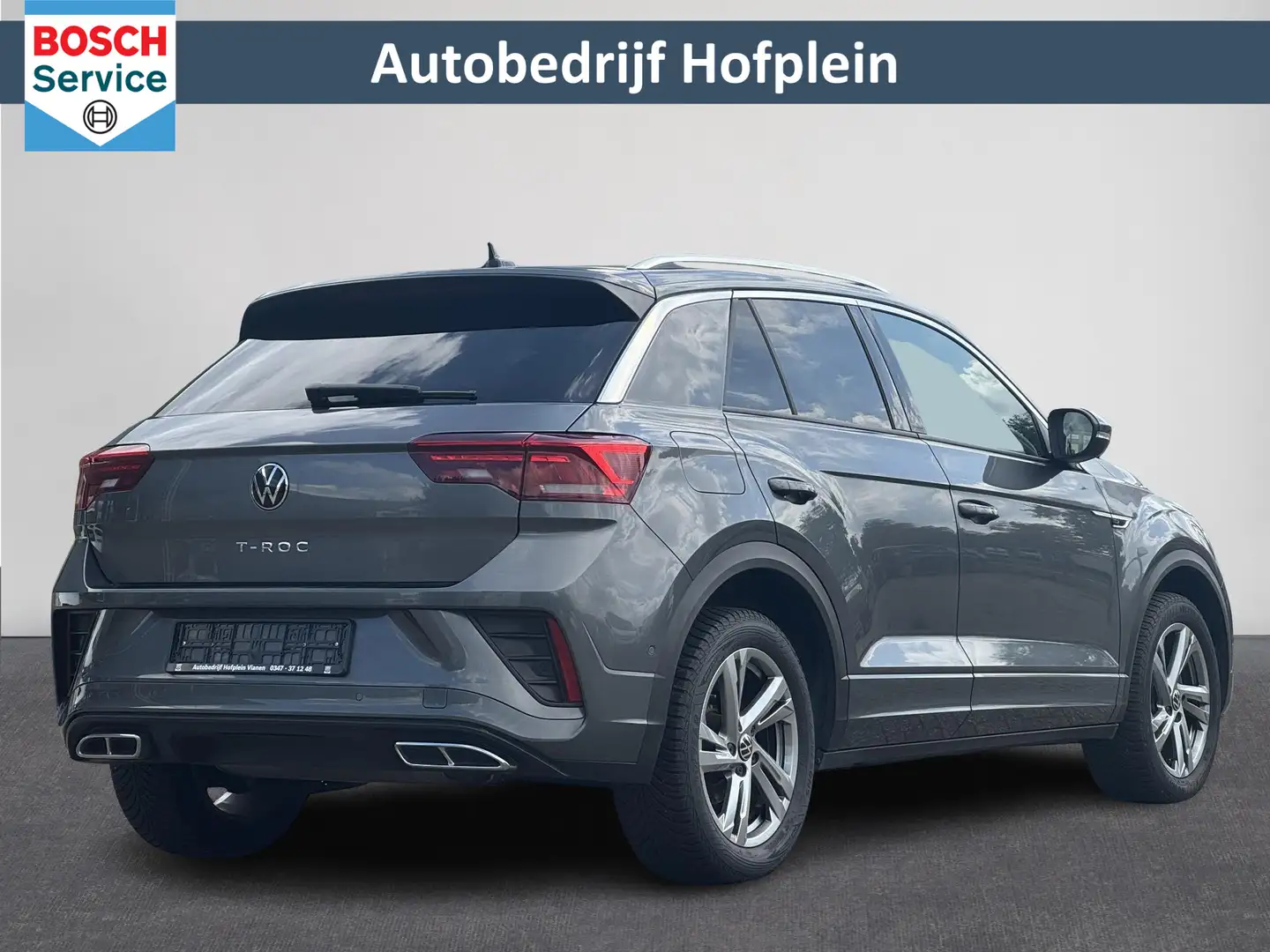 Volkswagen T-Roc 1.0 TSI R-Line | Car play | full-LED | Navigatie | Grijs - 2