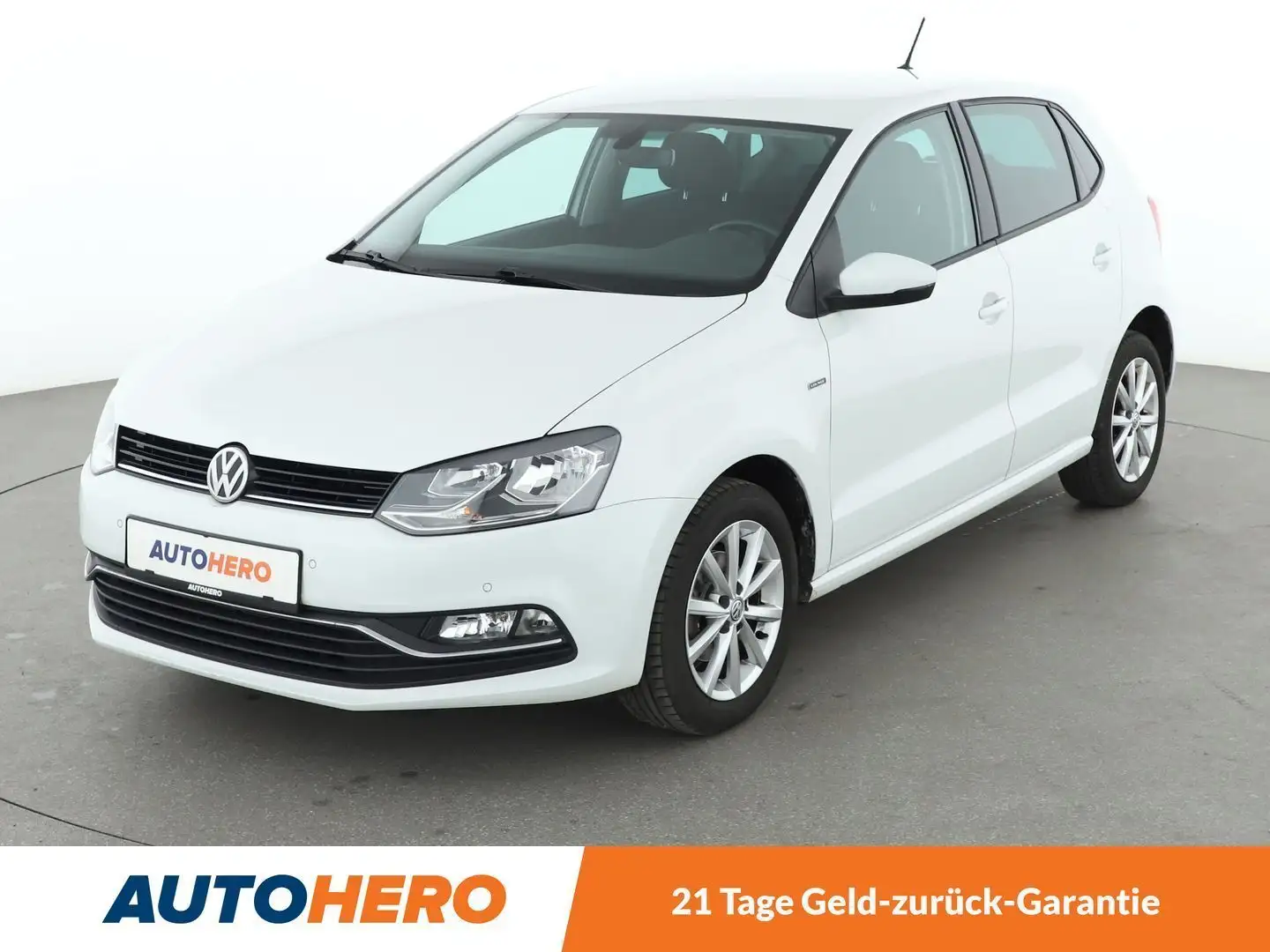 Volkswagen Polo 1.0 Lounge*PDC*TEMPO*KLIMA*CD-PLAYER*GARANTIE* Blanc - 1