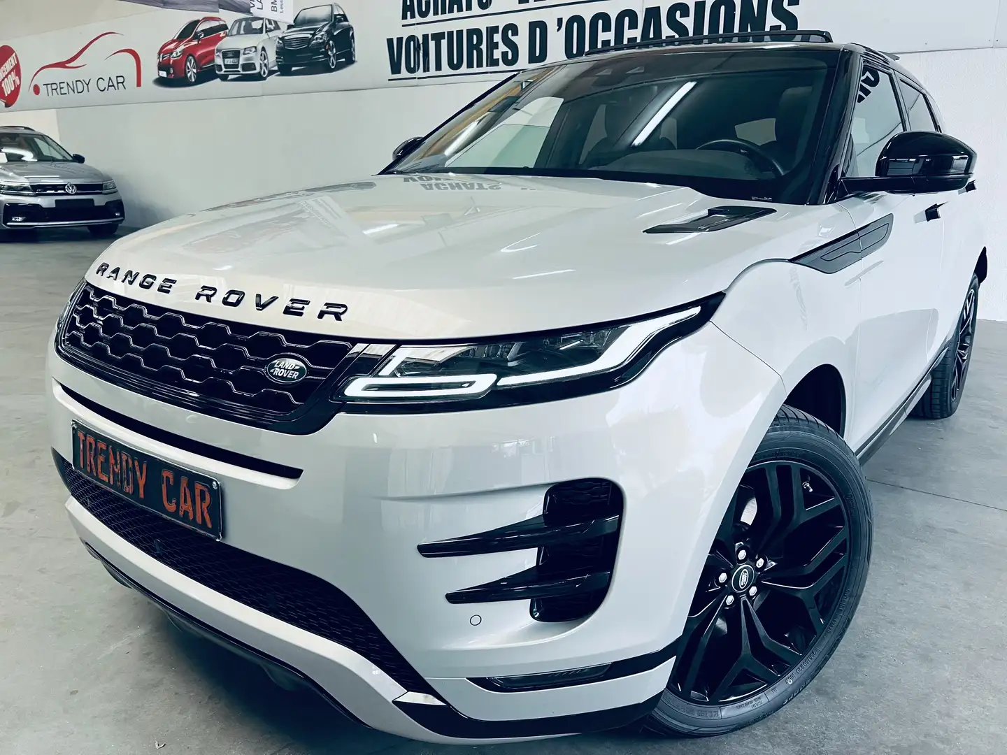 Land Rover Range Rover Evoque 2.0 TD4 MHEV 4WD R-Dynamic HSE+CARNET+GARANTIE Gris - 1