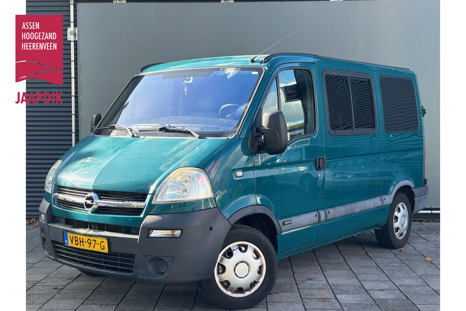 Opel Movano BWJ 2009 | 2.5 CDTI L1H1 DC AUTOMAAT | ROLSTOELVER Green - 1