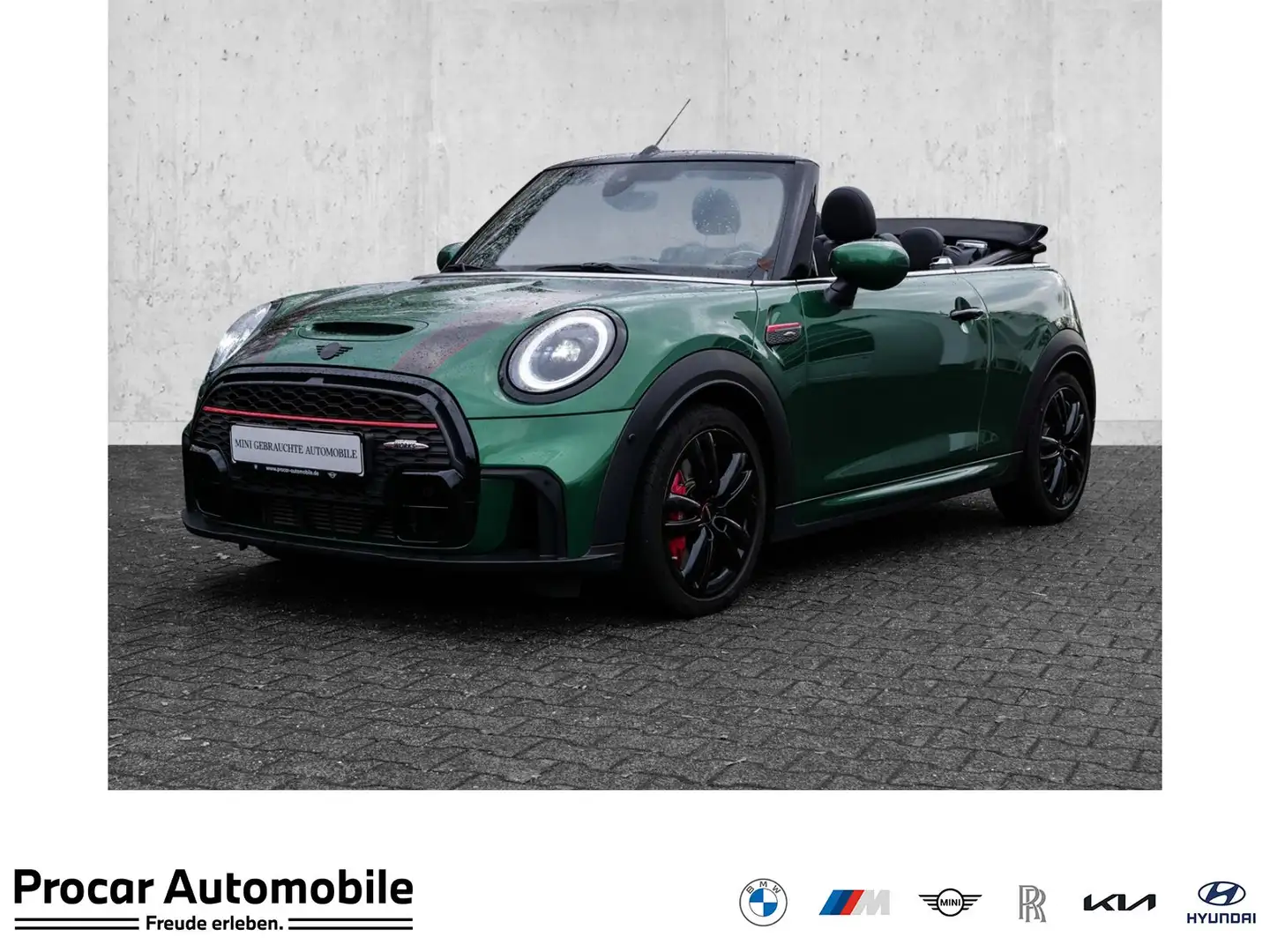 MINI John Cooper Works Cabrio John Cooper Works Apt.FW RFK ACC DA PA H/K DAB HuD Groen - 1