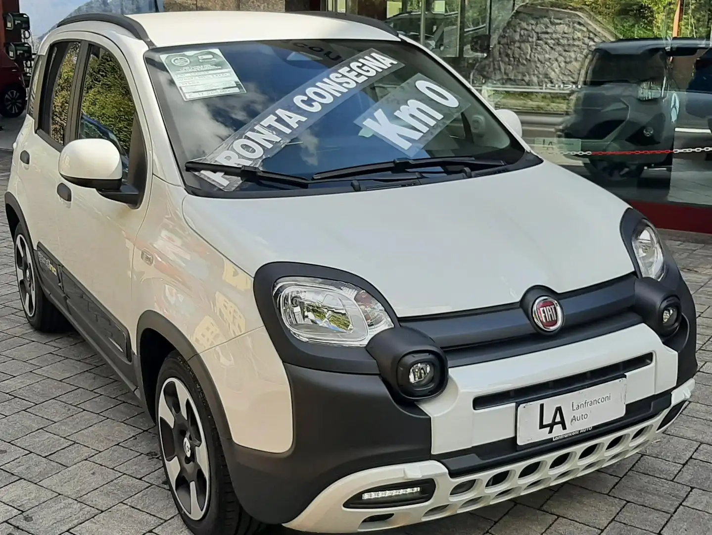 Fiat Panda Pandina 1.0 firefly hybrid s Bianco - 2
