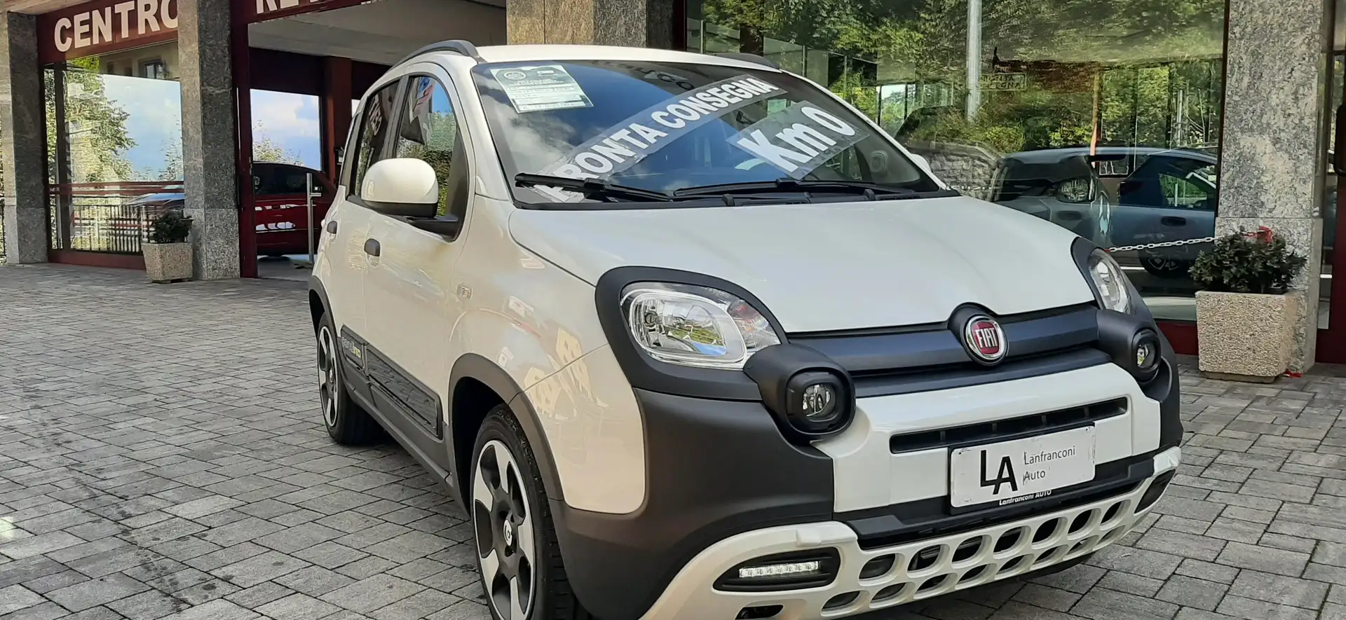 Fiat Panda Pandina 1.0 firefly hybrid s Blanc - 1