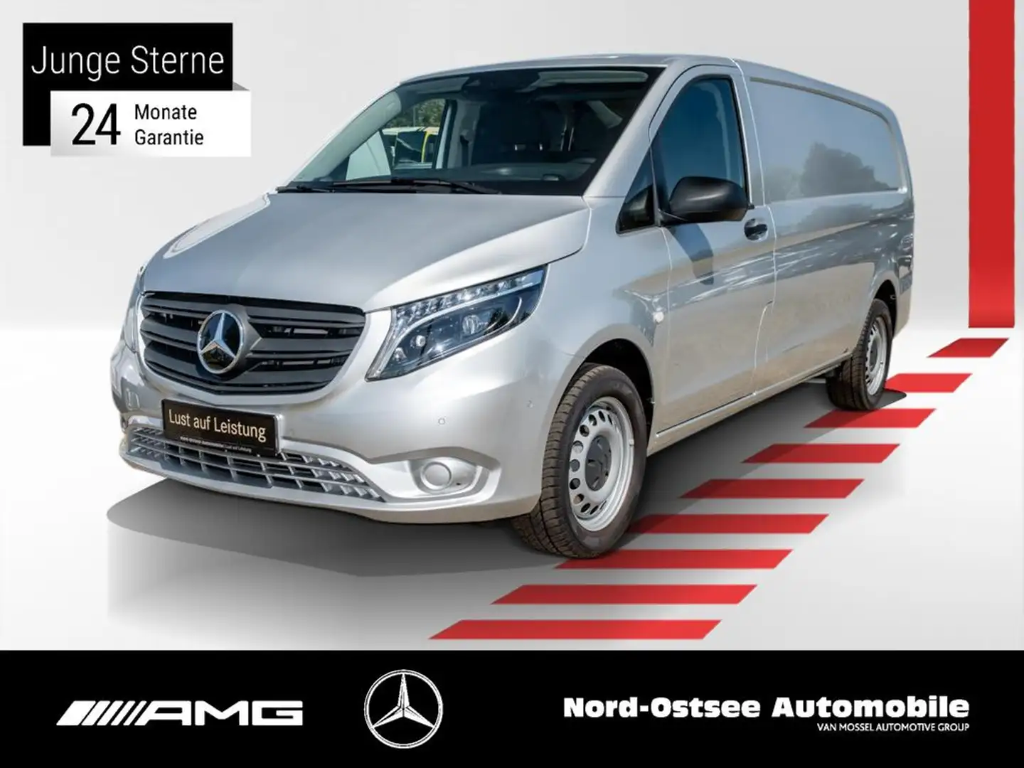 Mercedes-Benz Vito 116 Ka xxl 4x4 DISTR KAMERA AHK STANDHZ Argent - 1