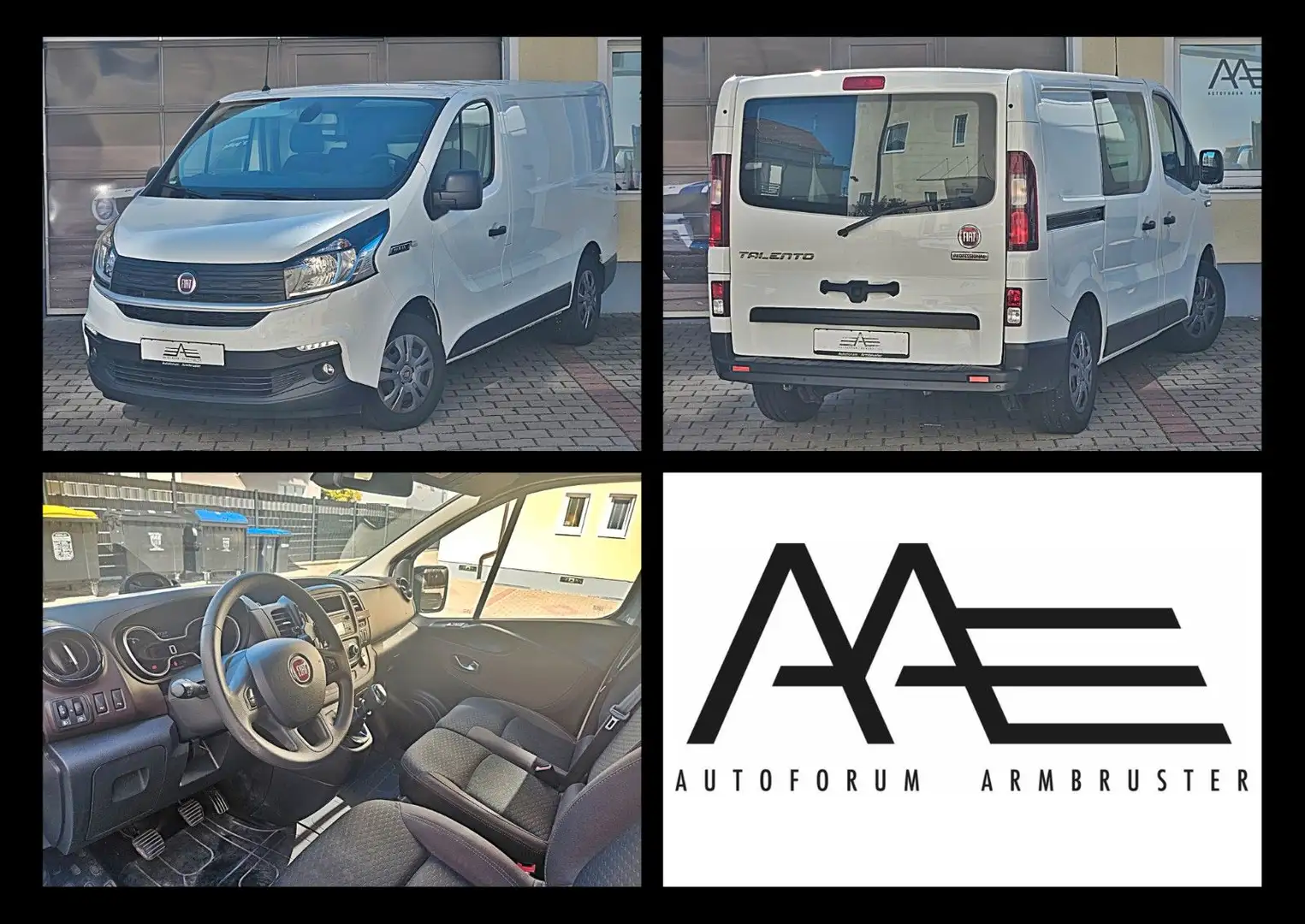 Fiat Talento *Klima/PDC/2.Hand/Scheckheft/Bluetooth* Weiß - 1