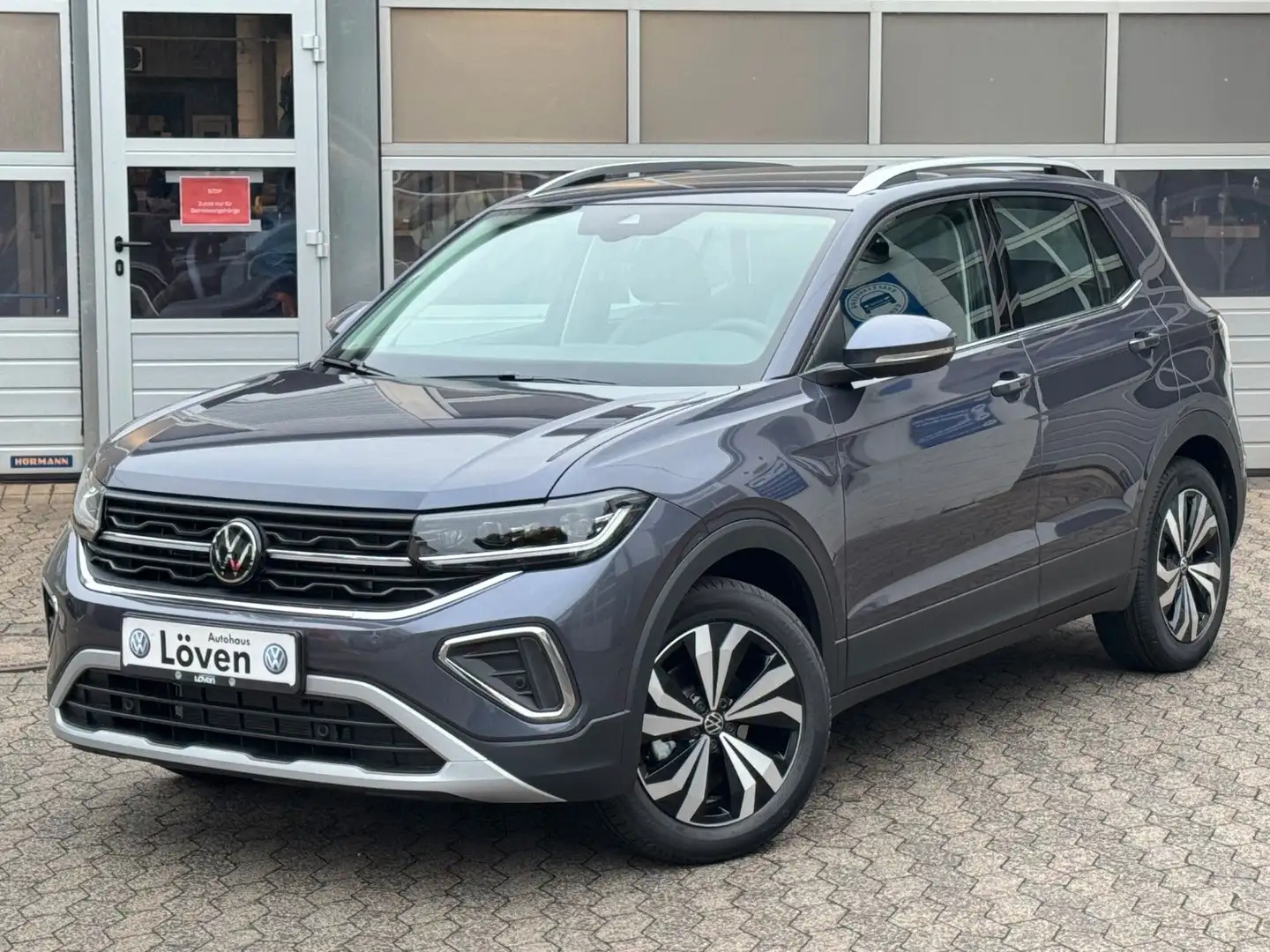 Volkswagen T-Cross 1.0 TSI DSG Style|SHZ|Matrix|App|AHK Grau - 1