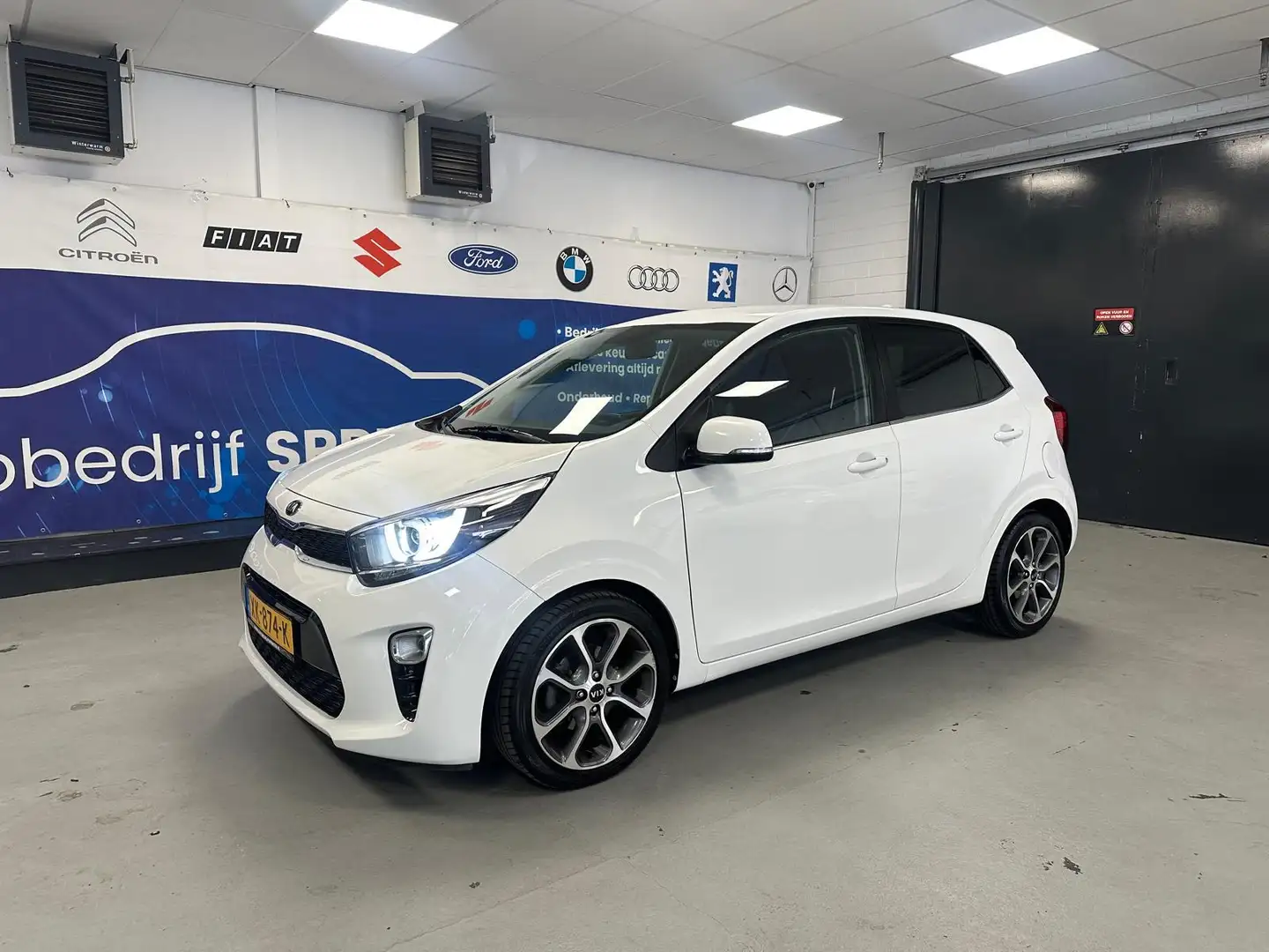Kia Picanto 1.0 CVVT Design Edition CAMERA/CRUIS/LEER/AIRCO/XE Wit - 2