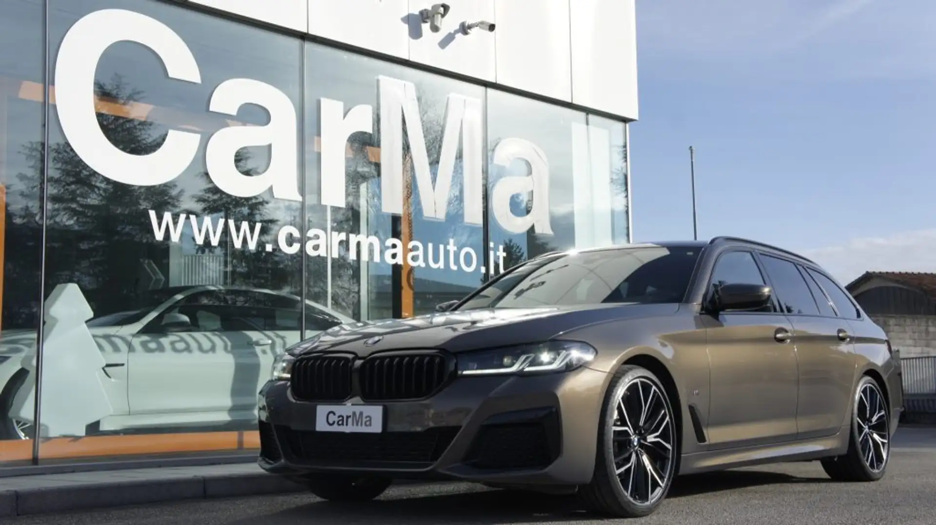 BMW 520 d 48V xDrive Touring Msport LISTINO 80.300€ Grigio - 1