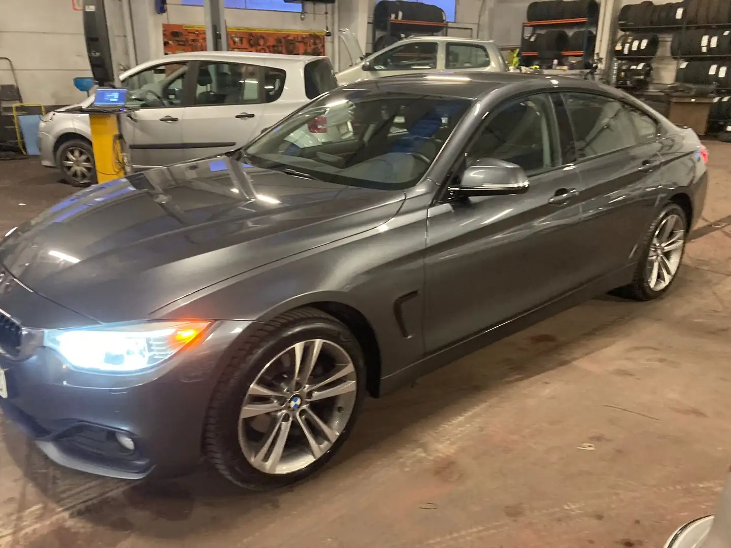 BMW 420 420 d xdrive grand coupe Gris - 1