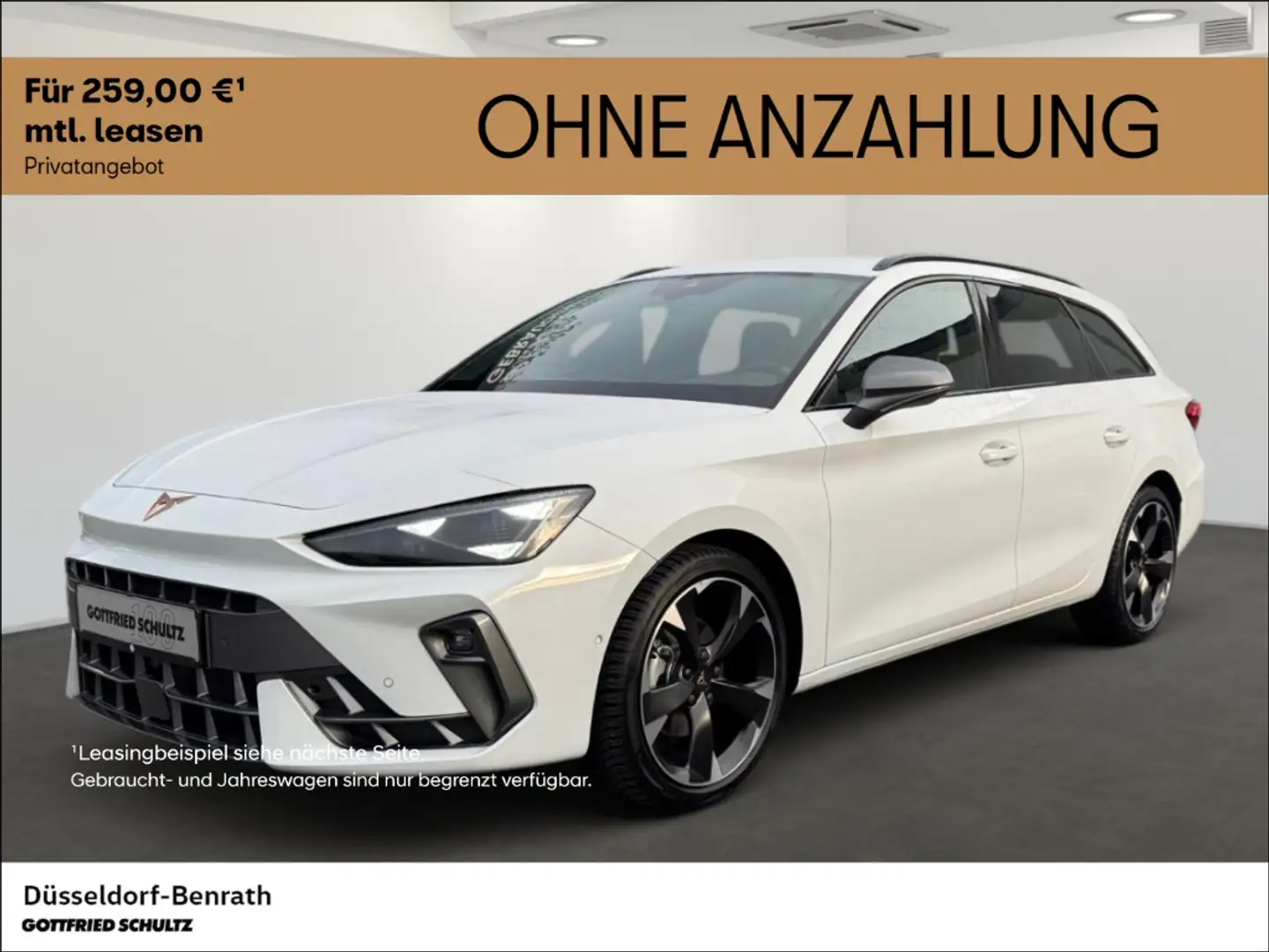 CUPRA Leon Sportstourer 1.5 eTSI DSG Navi Voll-LED Full-Link Weiß - 1