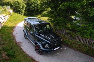 Mercedes G63 AMG – magno nachtschwarz Brabus