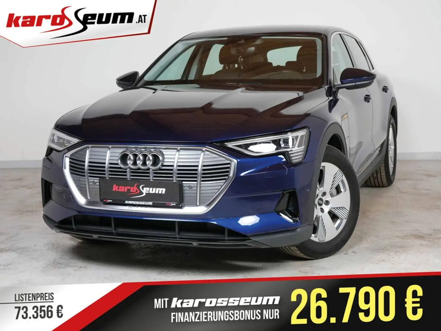 Audi e-tron 50 | WIE NEU | 71kWh | Quattro | Kamera Blau - 1