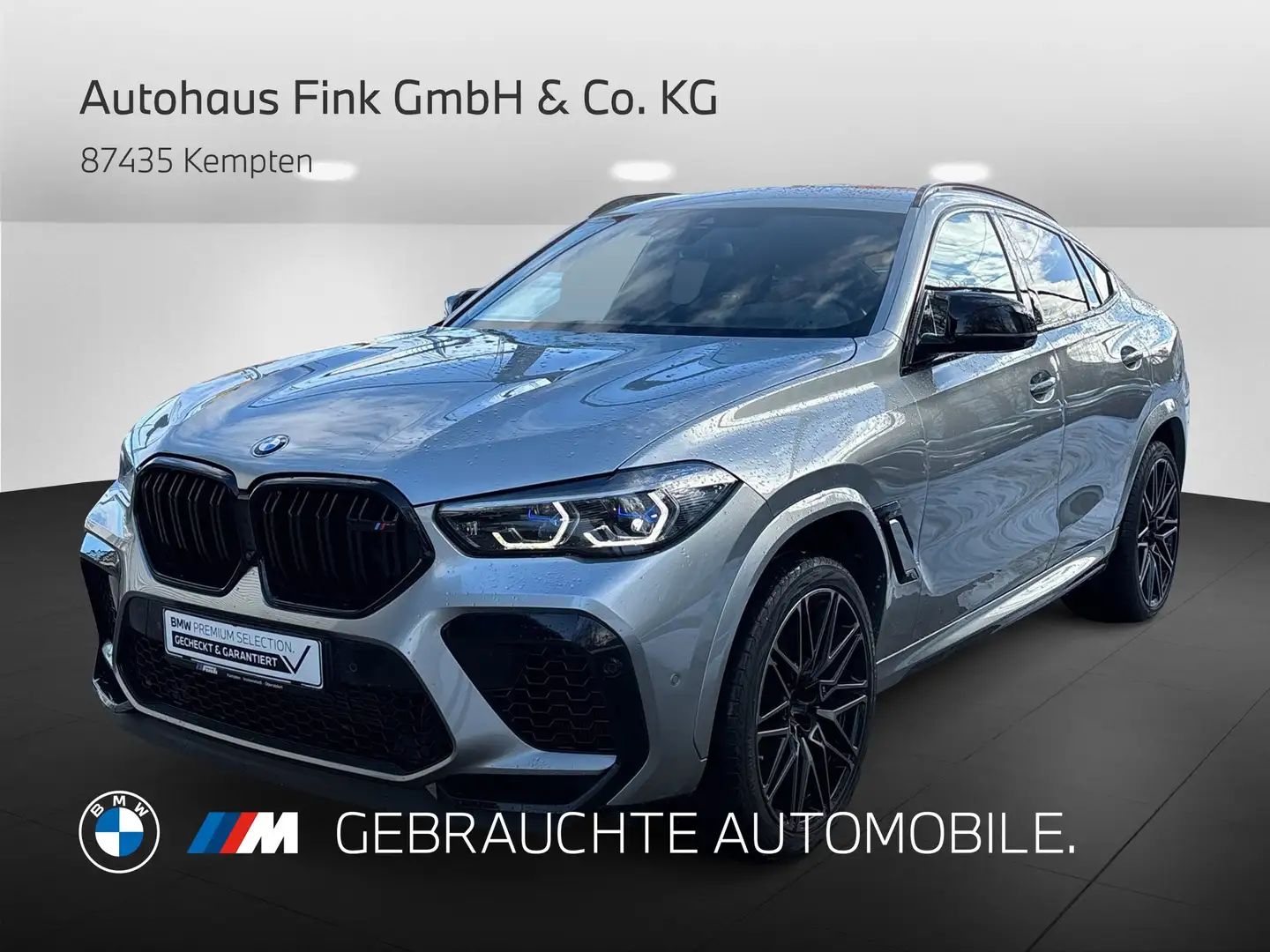 BMW X6 M Gestiksteuerung M Competition HK HiFi DAB Gris - 1