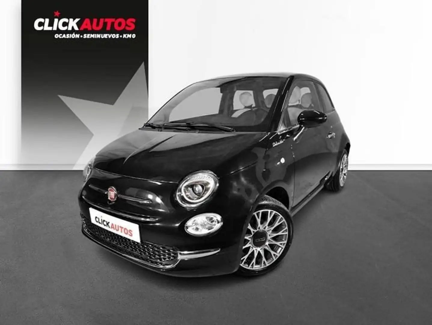 Fiat 500 1.0 Hybrid 70CV Dolcevita Negro - 1
