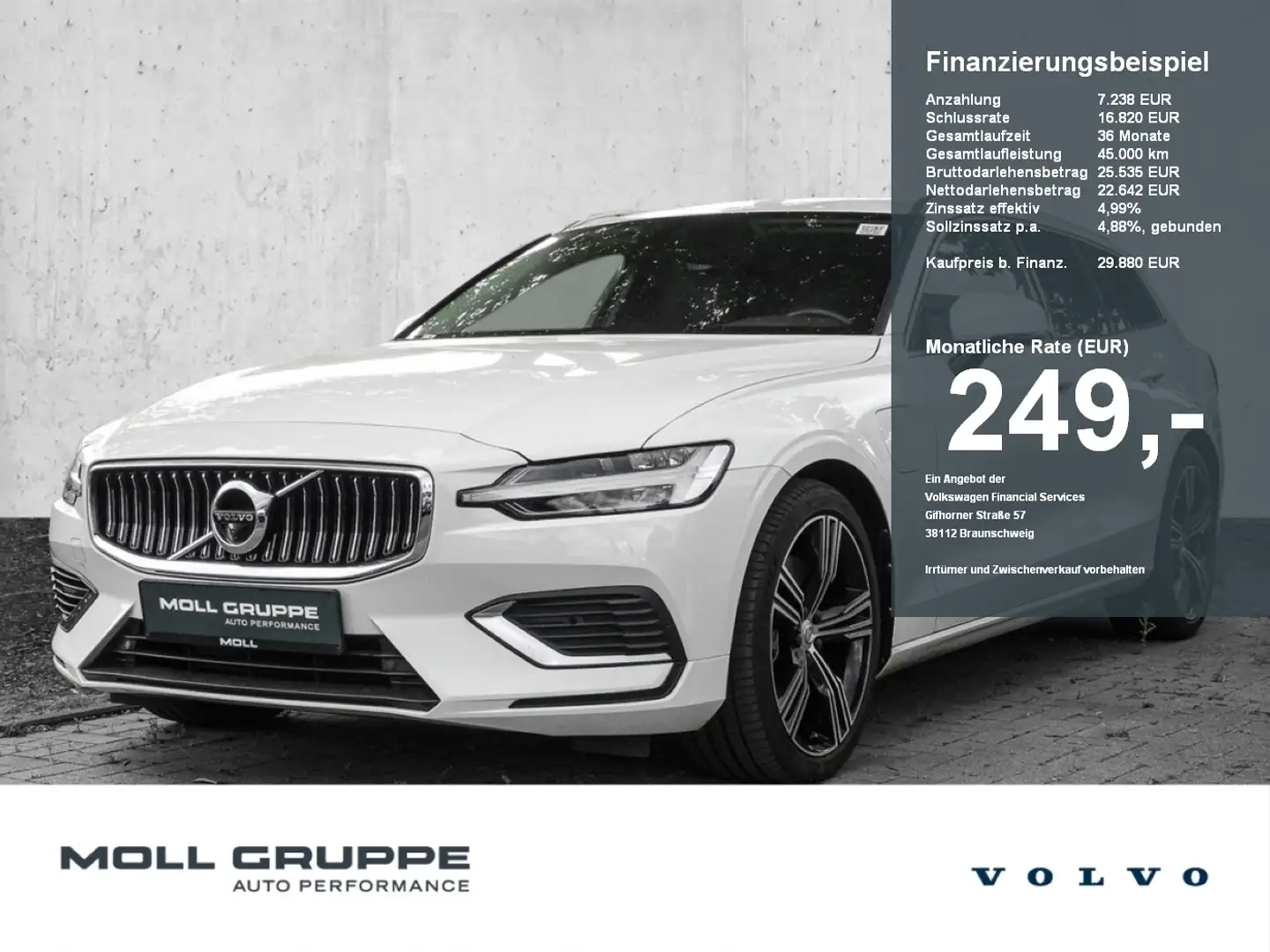 Volvo V60 T6 Twin Engine AWD Inscription Plug-In Kamera LED White - 1
