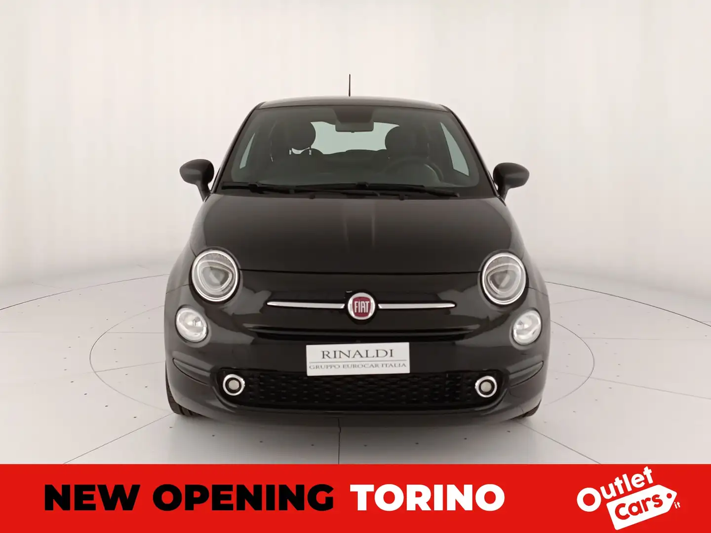 Fiat 500 1.0 hybrid 70cv Zwart - 2