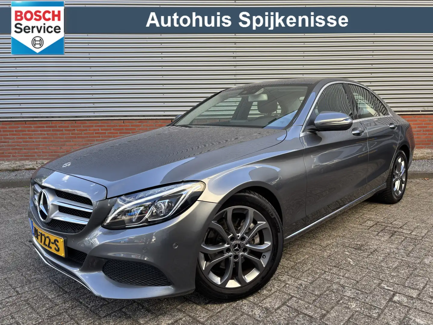 Mercedes-Benz C 200 Premium Plus | Leder | Navigatie | Stoelverwarming Gris - 1