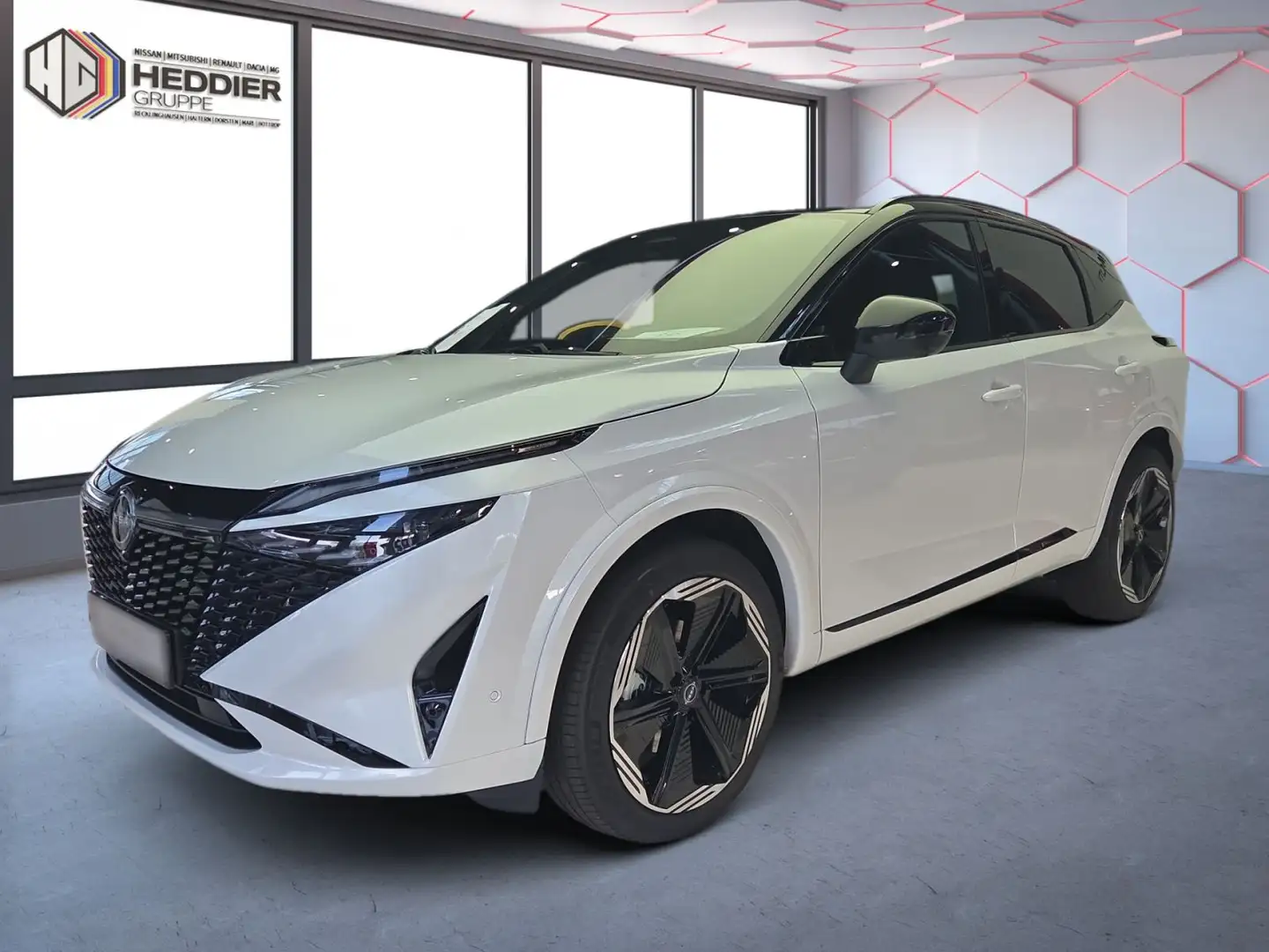 Nissan Qashqai N-Design e-Power MY25 205 PS Autom. *HEA Blanc - 1