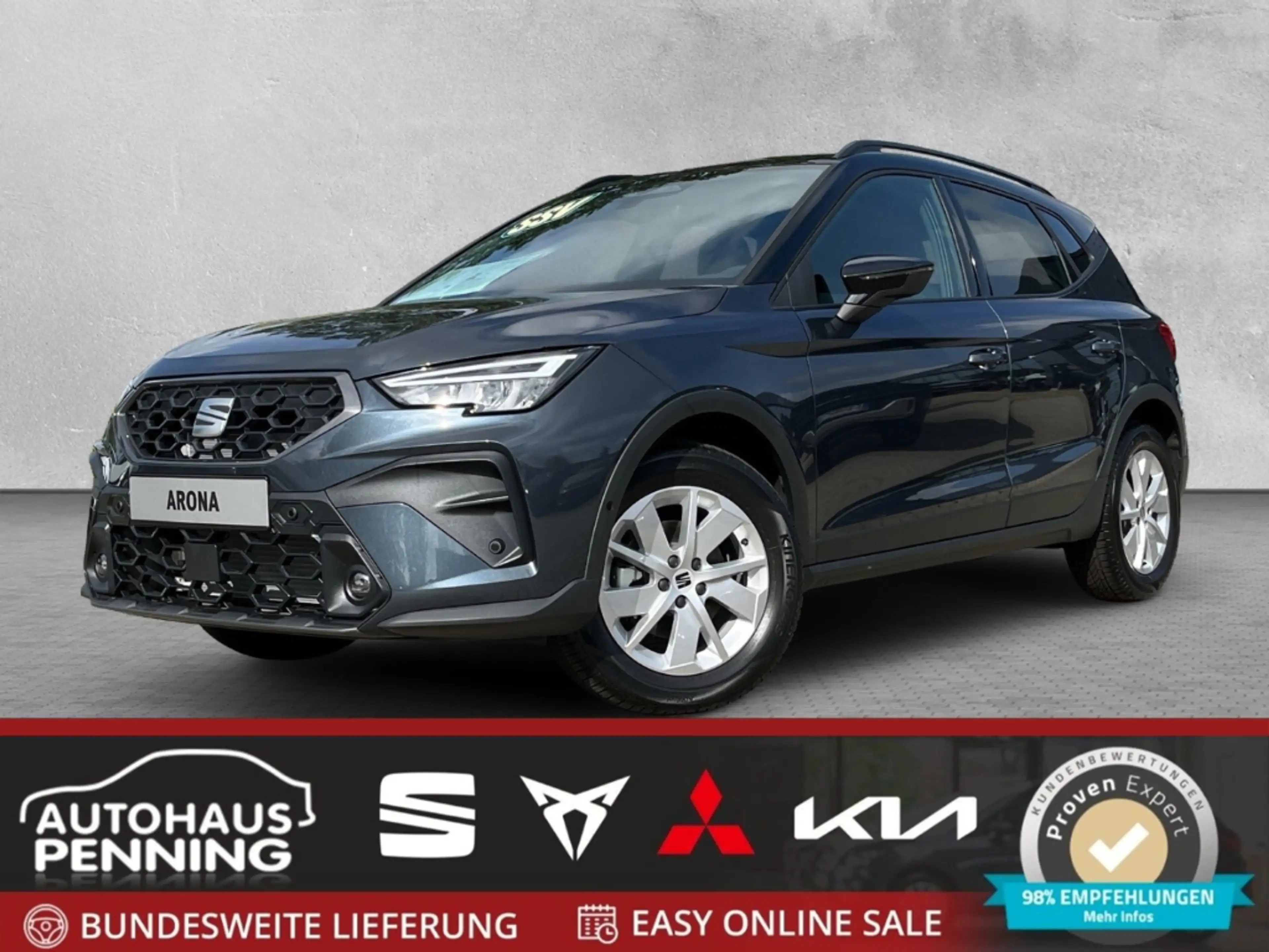 SEAT Arona 1.0 TSI STYLE / UPE: 35.985,- € / AHK LED ACC FULL