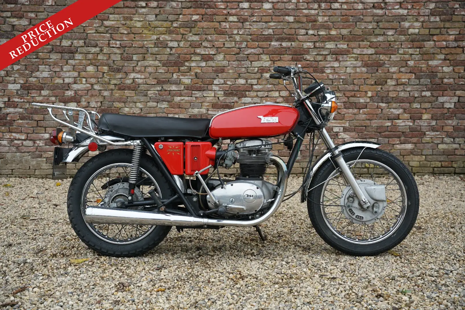 BSA lightning 650 PRICE REDUCTION very good and origin Červená - 1