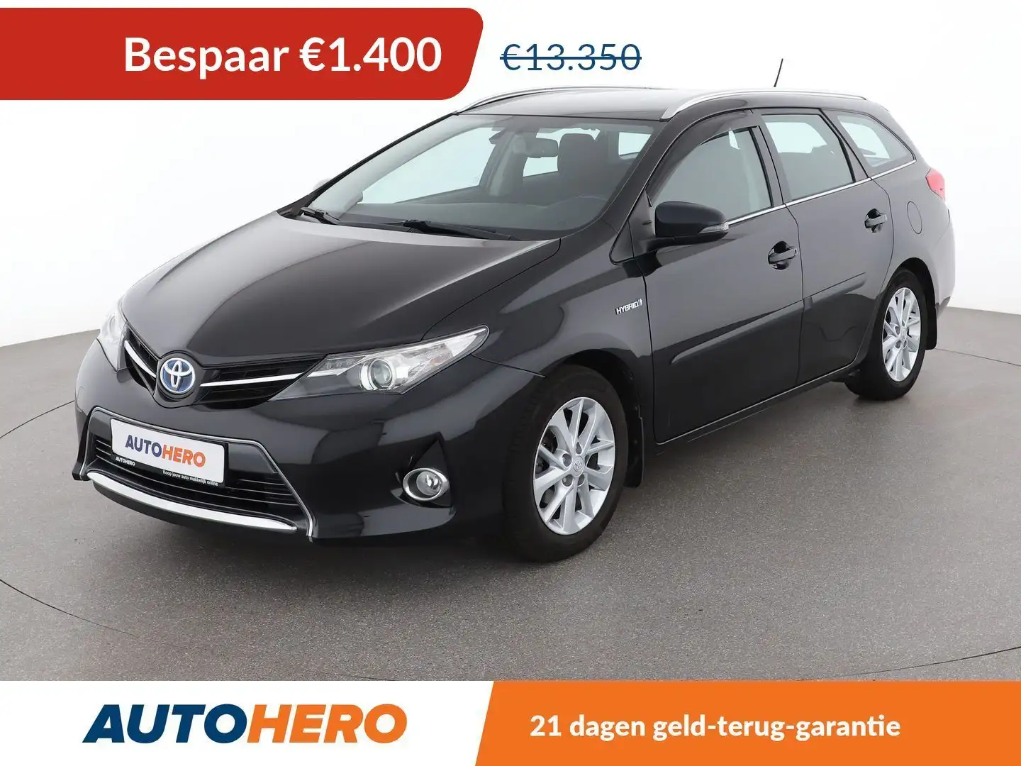Toyota Auris 1.8 Hybrid Edition Zwart - 1