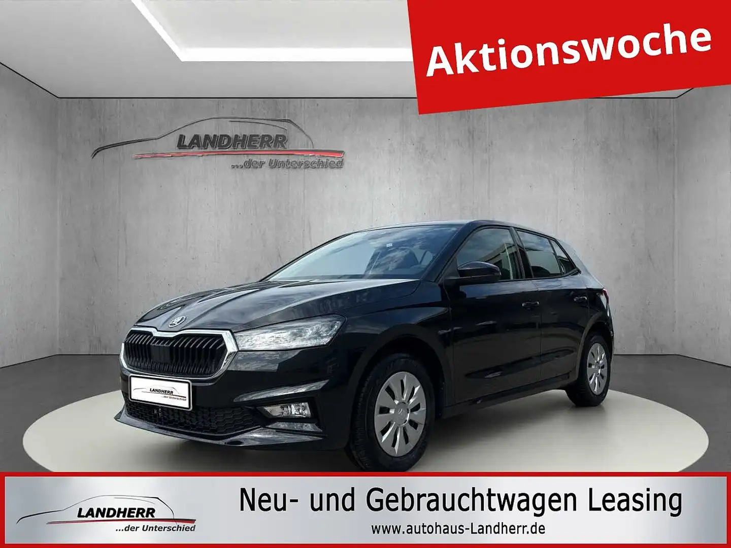Skoda Fabia Selection//Einparkhilfe hinten/Sitzheizung Schwarz - 1