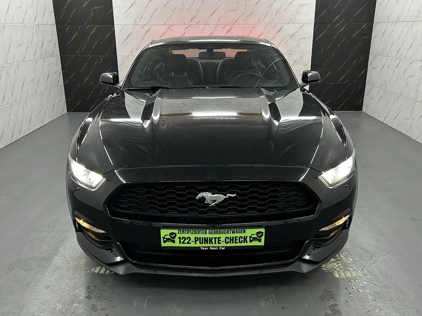 Ford Mustang 3,7 V6 Leder+LED+Keyless+Temp+Allwetter Schwarz - 2