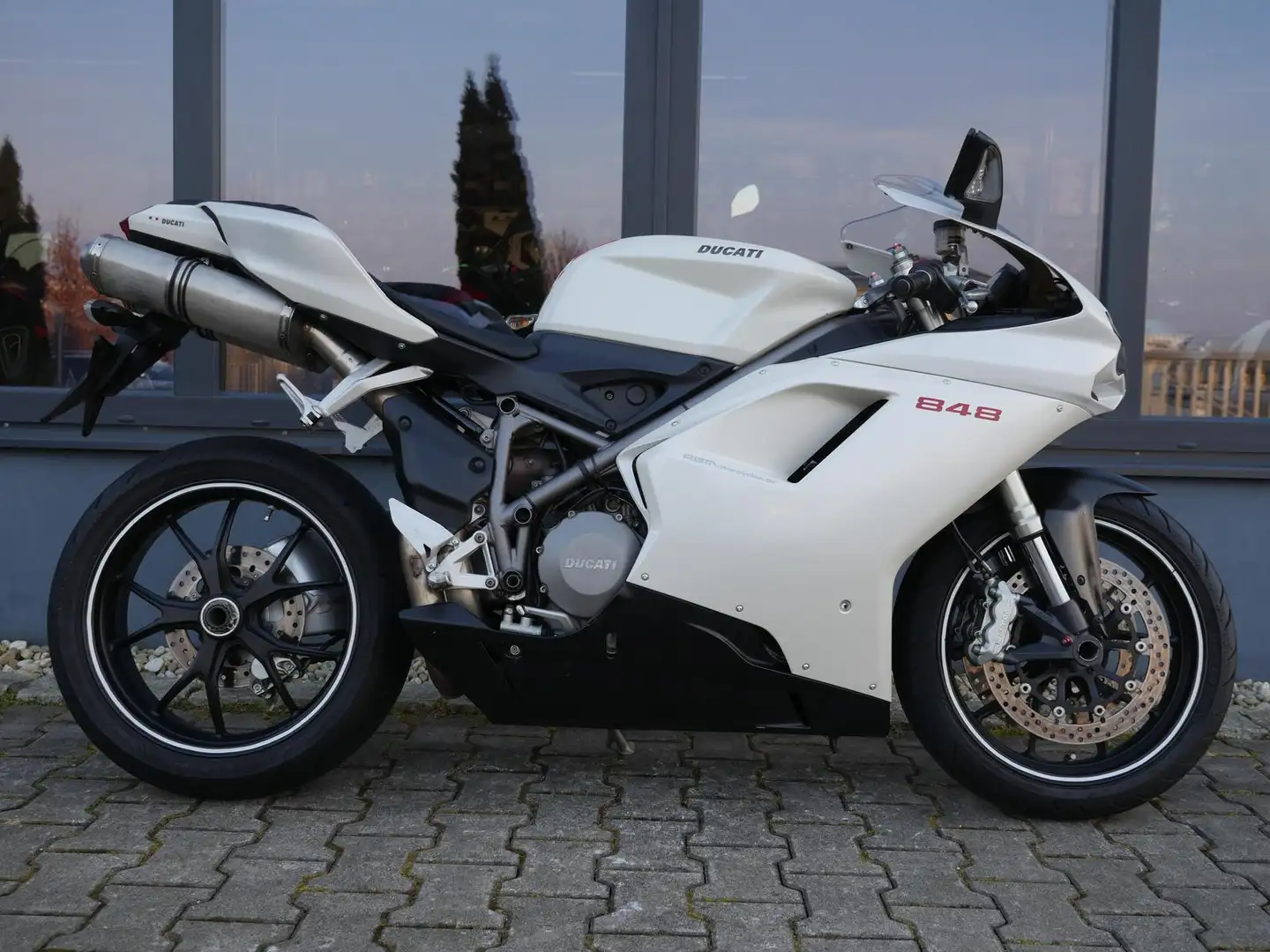 Ducati 848 - dt. Modell 2009 - Weiß - 1