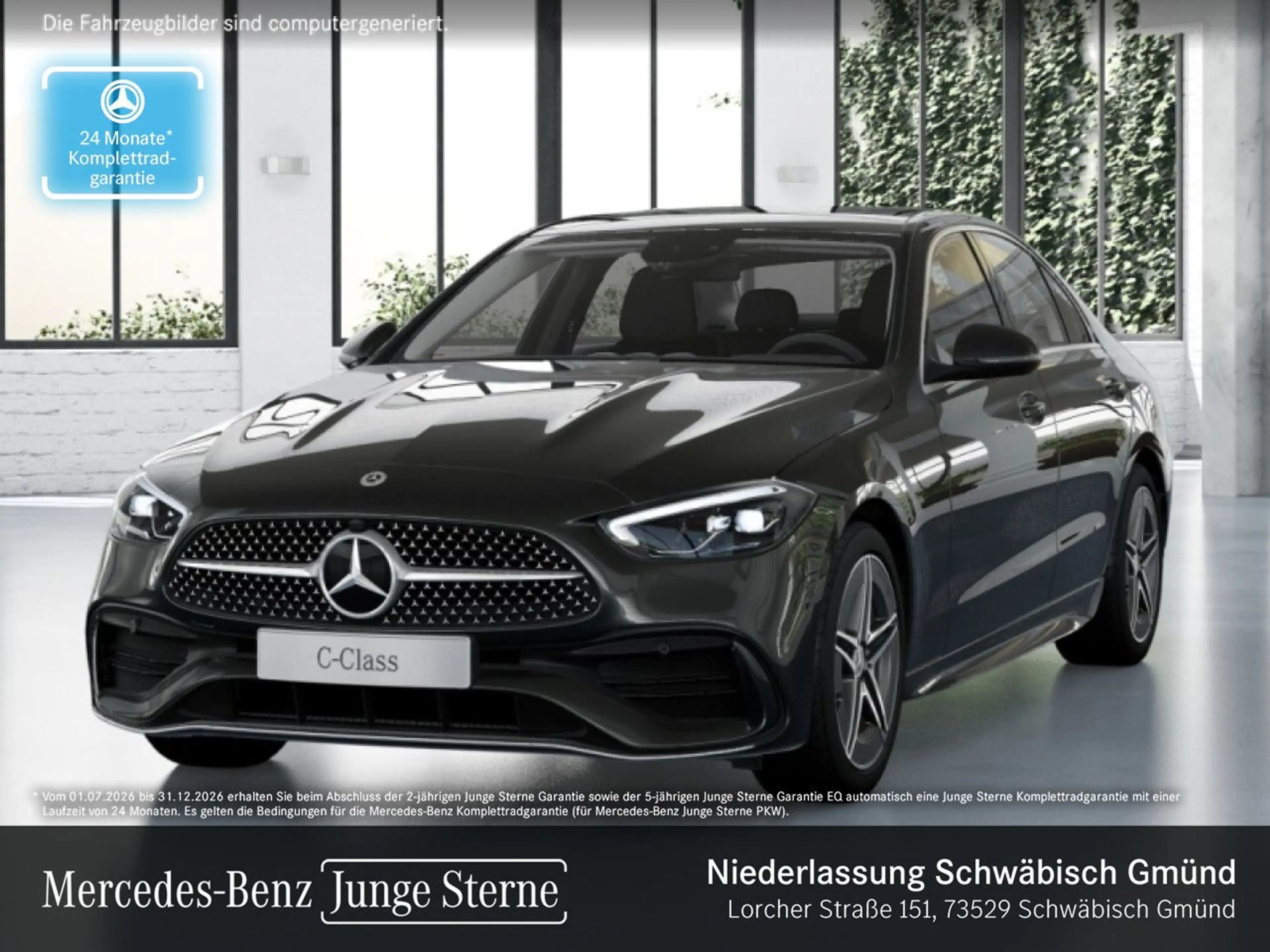 Mercedes-Benz C 200 AMG+PANO+LED+KAMERA+TOTW+KEYLESS+9G