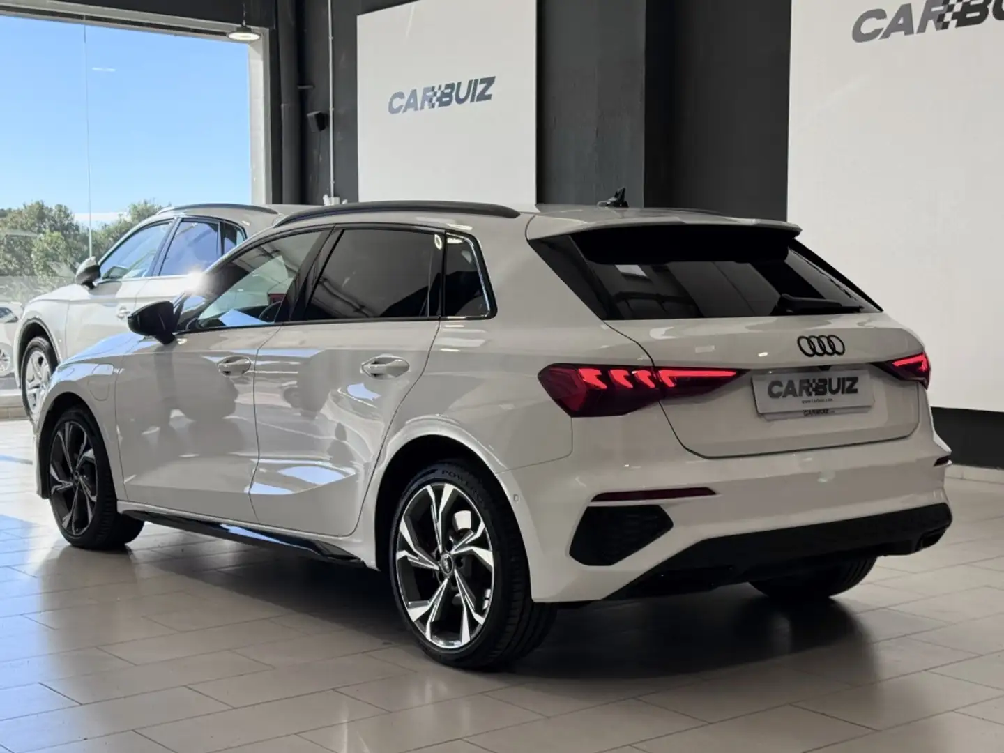 Audi A3 SB 45 TFSIe Competition Black line edition S troni Blanco - 2