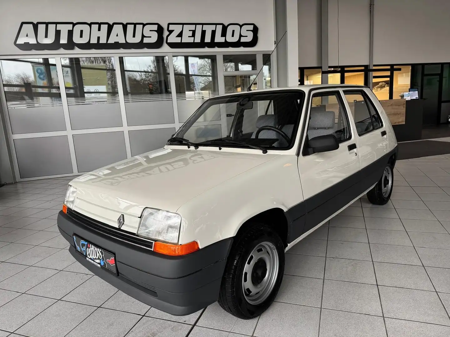 Renault R 5 R5 *Originale 53Tkm*Top- Zustand* Blanc - 1
