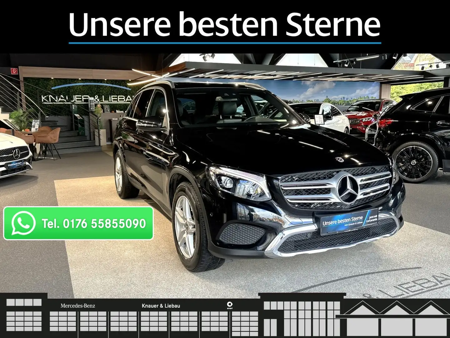 Mercedes-Benz GLC 220 GLC 220d 4M AMG-Line Int*Cam*Pano*AHK*Navi* Autom. Schwarz - 1