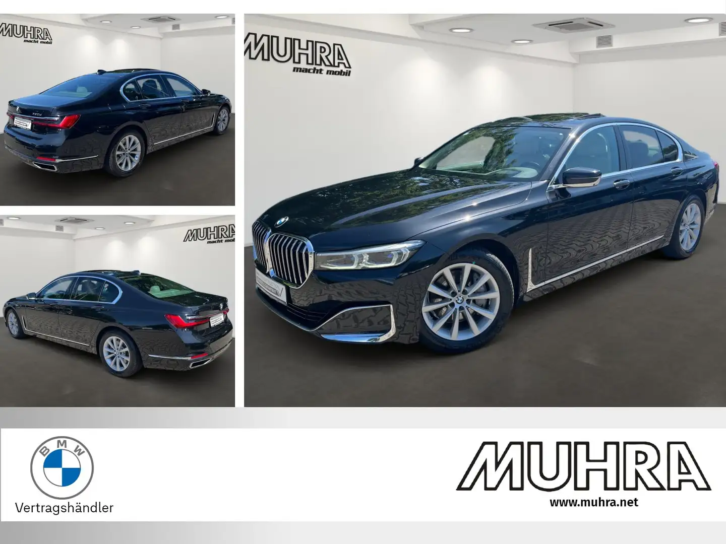 BMW 730 d DA Prof Glasdach Massage HUD PA+ Laserlicht Siyah - 1
