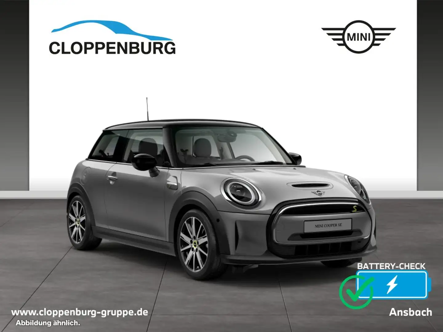 MINI Cooper SE Hatch LED+Shz.+Sports.+Tempom.+Navi Grau - 1