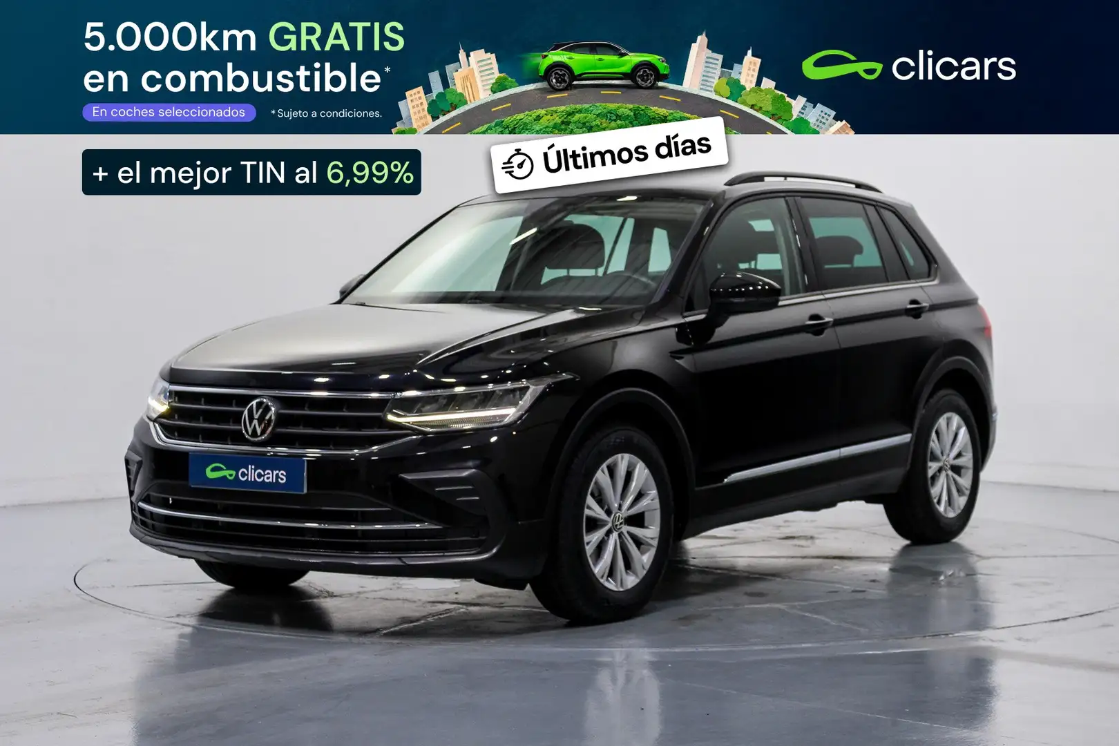 Volkswagen Tiguan 1.5 TSI Life DSG 110kW Negro - 1