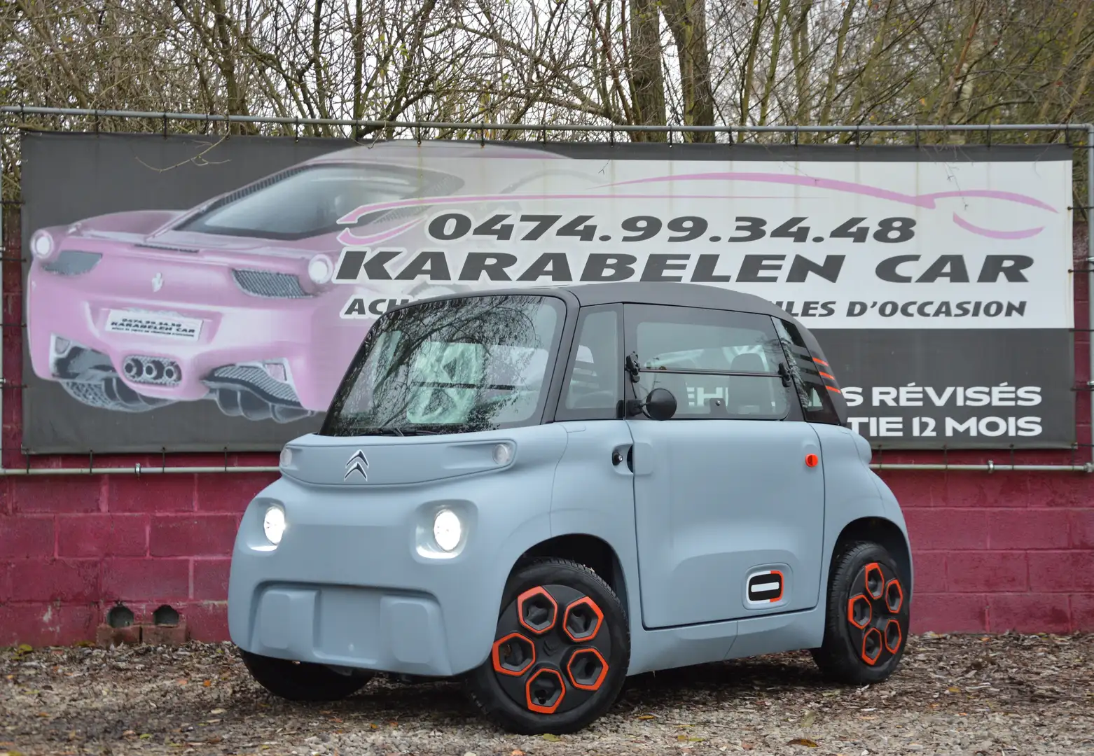 Citroen Ami POP 100% ELEC NEUF PRISE 220V SANS PERMIS 520KM Szürke - 1