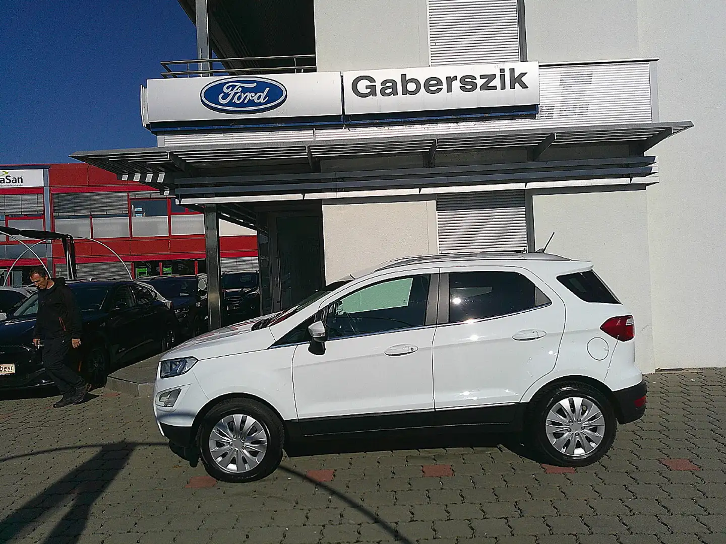 Ford EcoSport 1,0 EcoBoost Titanium Weiß - 2