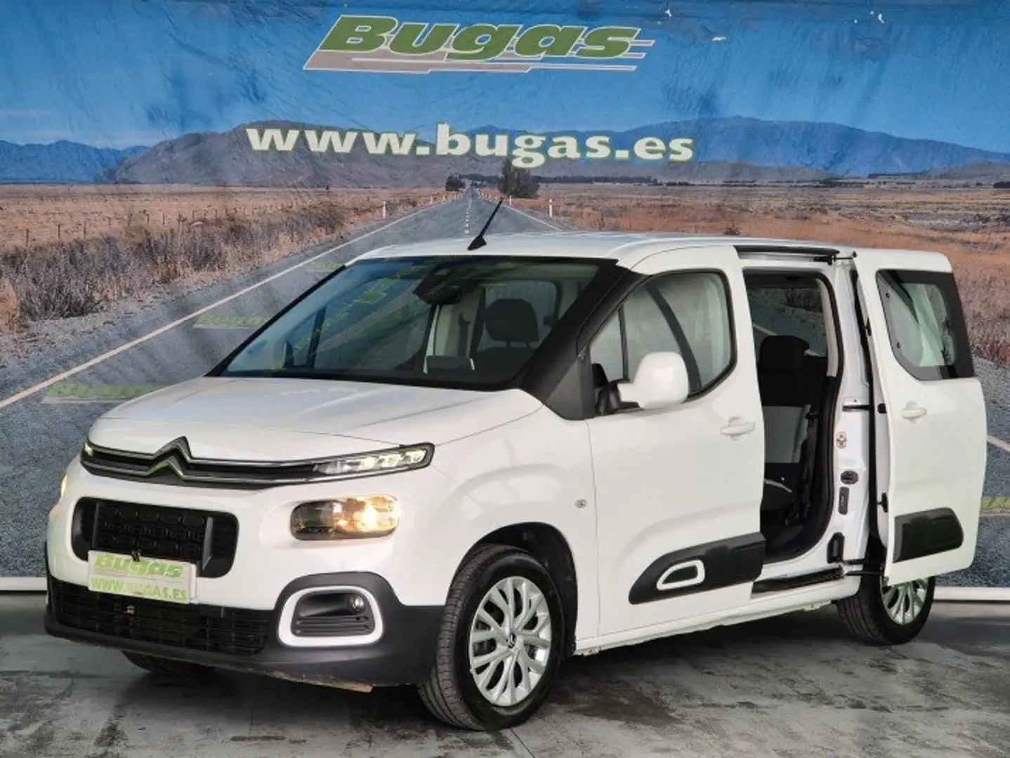 Citroen Berlingo CITROEN 1.5 BLUEHDI 100 CV FEEL TALLA M 5 Blanco - 2