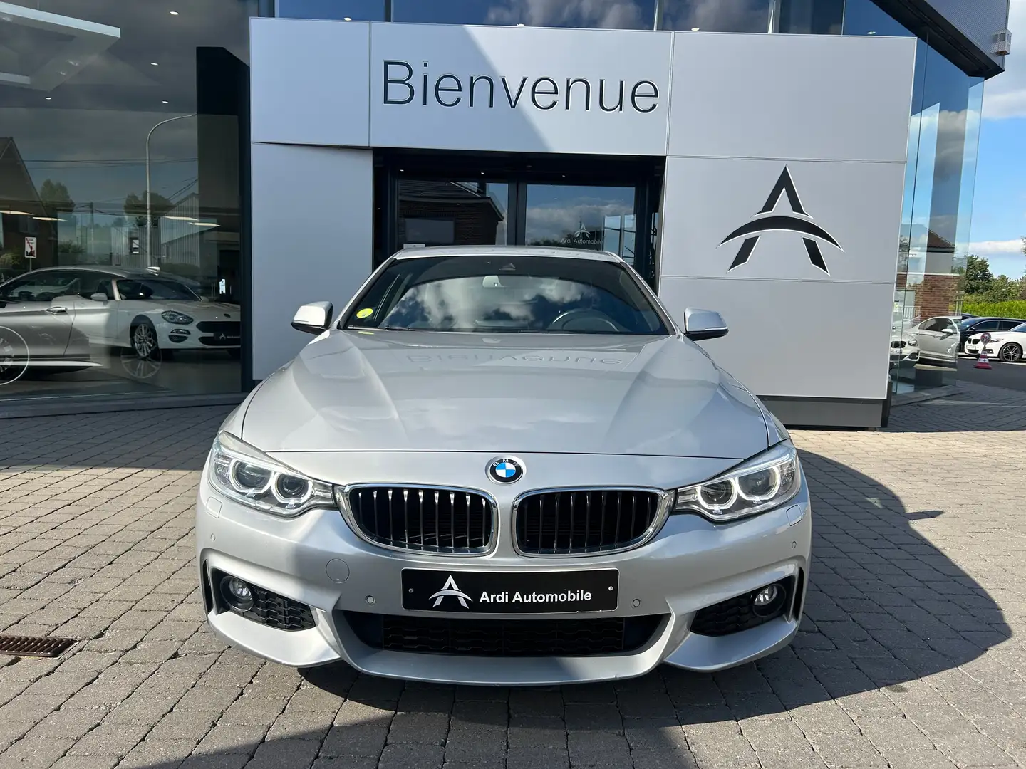BMW 420 Coupé xDRIVE *GARANTIE*PACK M*1ER PROP*GPS PRO* Argent - 2