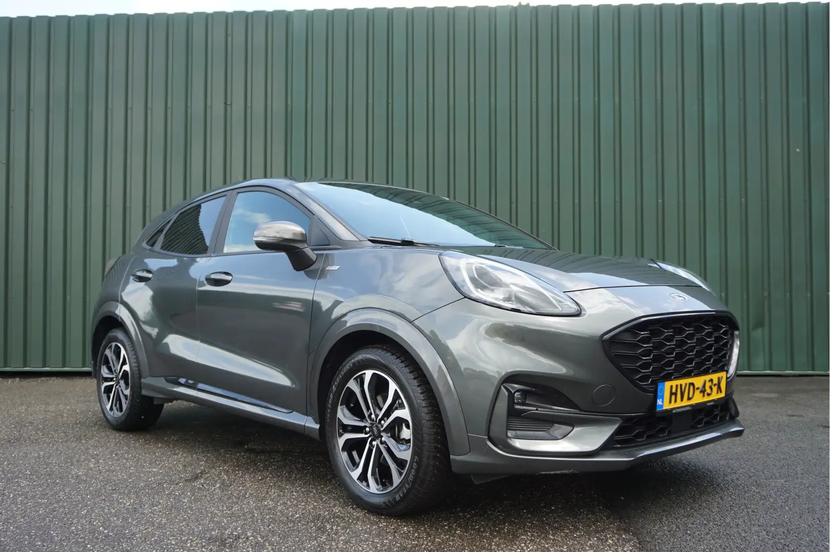 Ford Puma 1.0EcoBoost Hybrid ST-Line Automaat + Navi/ Cruise Grijs - 2