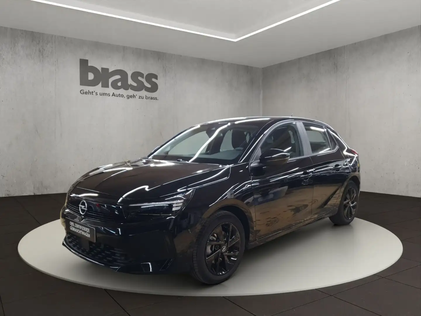 Opel Corsa F 1.2 Turbo S/S crna - 1