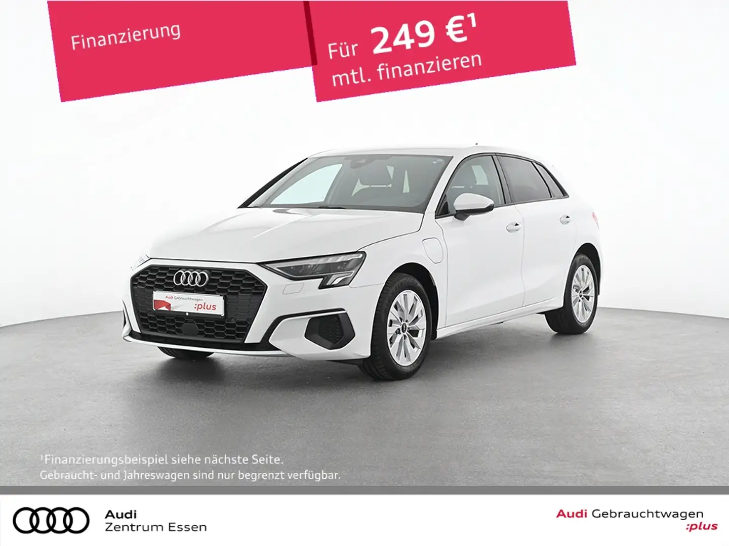 Audi A3 Sportback 40 TFSI e S-TRONIC LED APP SHZ PDC   MUF Weiß - 1