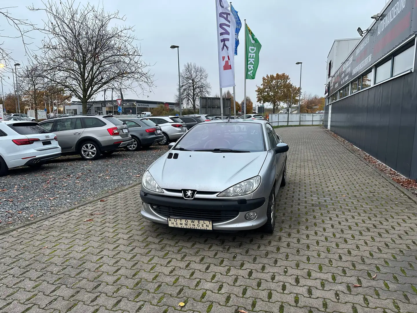 Peugeot 206 CC 2.0 Platinum*Export*Gewerbe*Bastler* Grau - 2