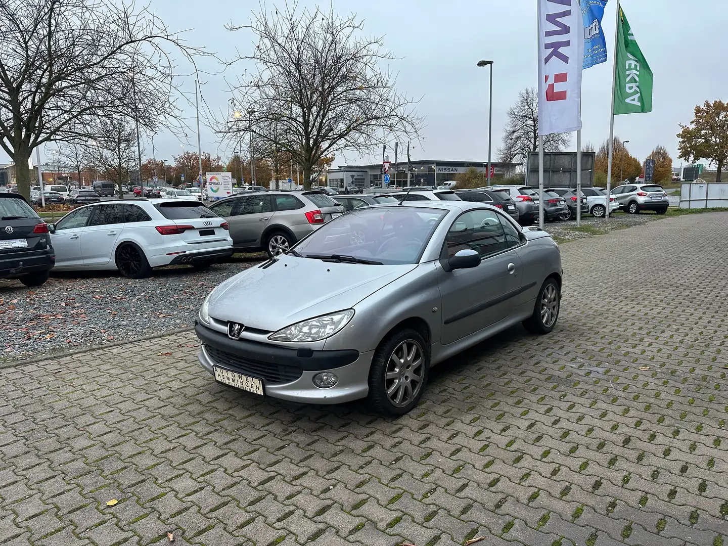 Peugeot 206 CC 2.0 Platinum*Export*Gewerbe*Bastler* Grau - 1