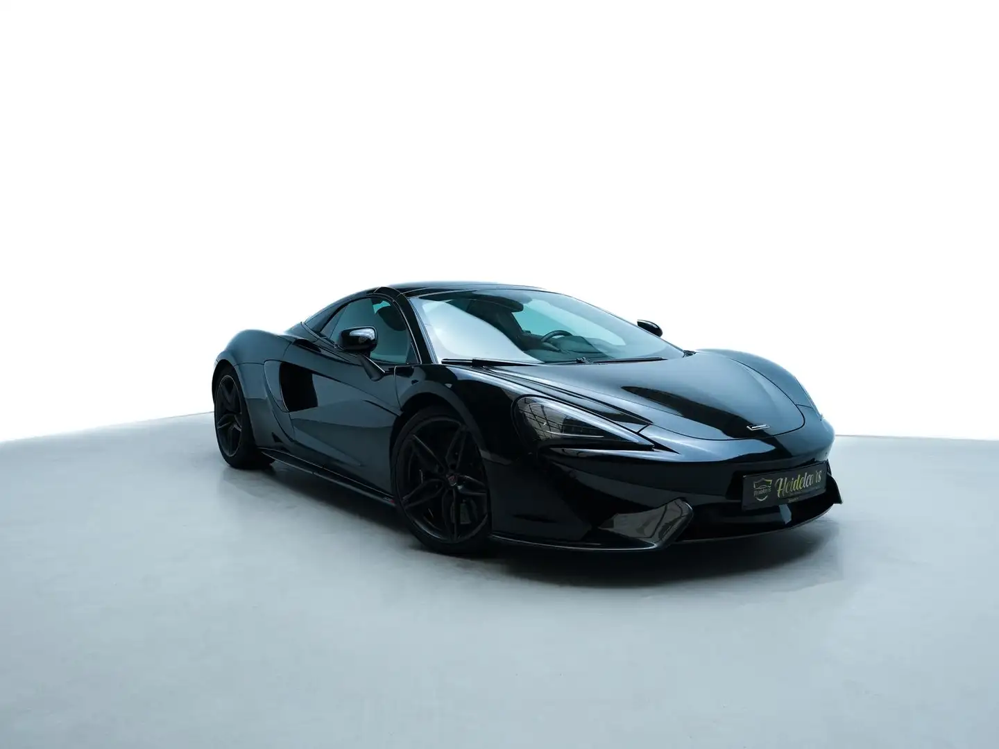 McLaren 570S 570S Spider LIFT*B&W*ALL BLACK*KAMERA Noir - 1