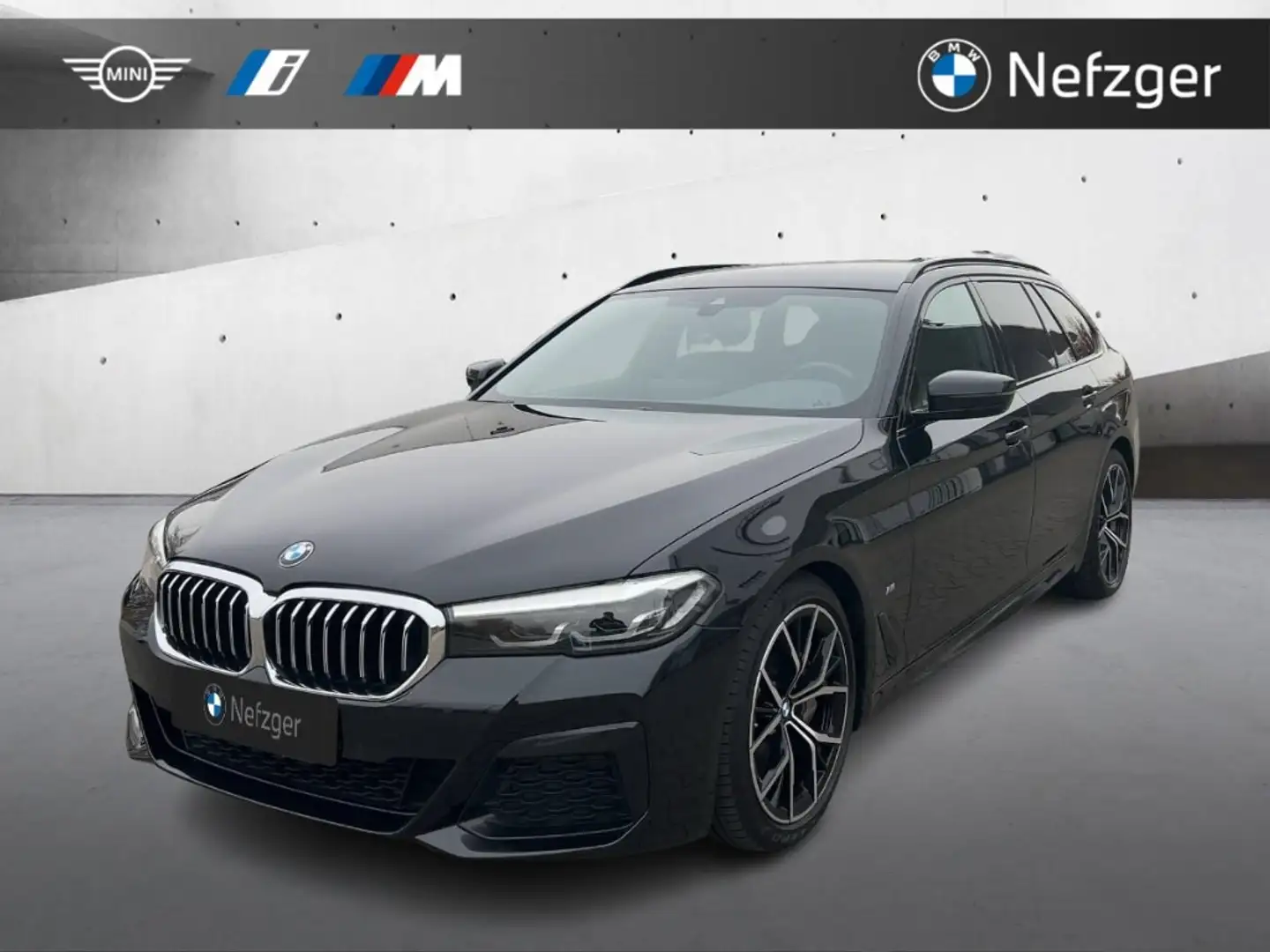 BMW 530 d Touring M Sport Park-Assistent HiFi Schwarz - 1