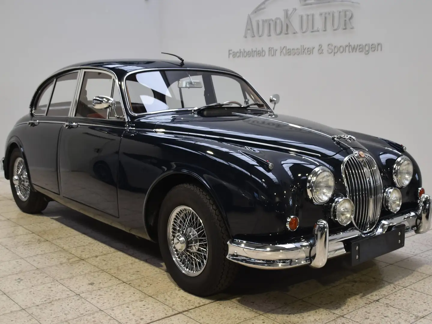 Jaguar MK II seit 25 Jahren im letzten Besitz & seit 15 Jahren von uns Betreut Blau - 1
